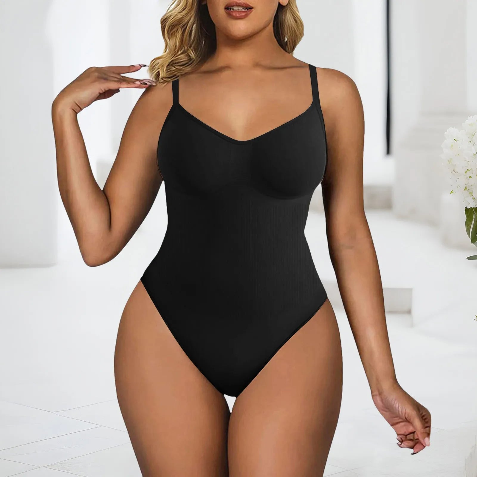High Elastic Bodysuit for Women